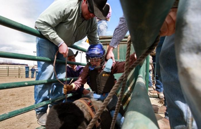 Mini Bull Riding